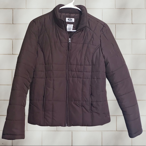 Athletic Works Jackets & Blazers - Athletic Works Brown Puff Jacket